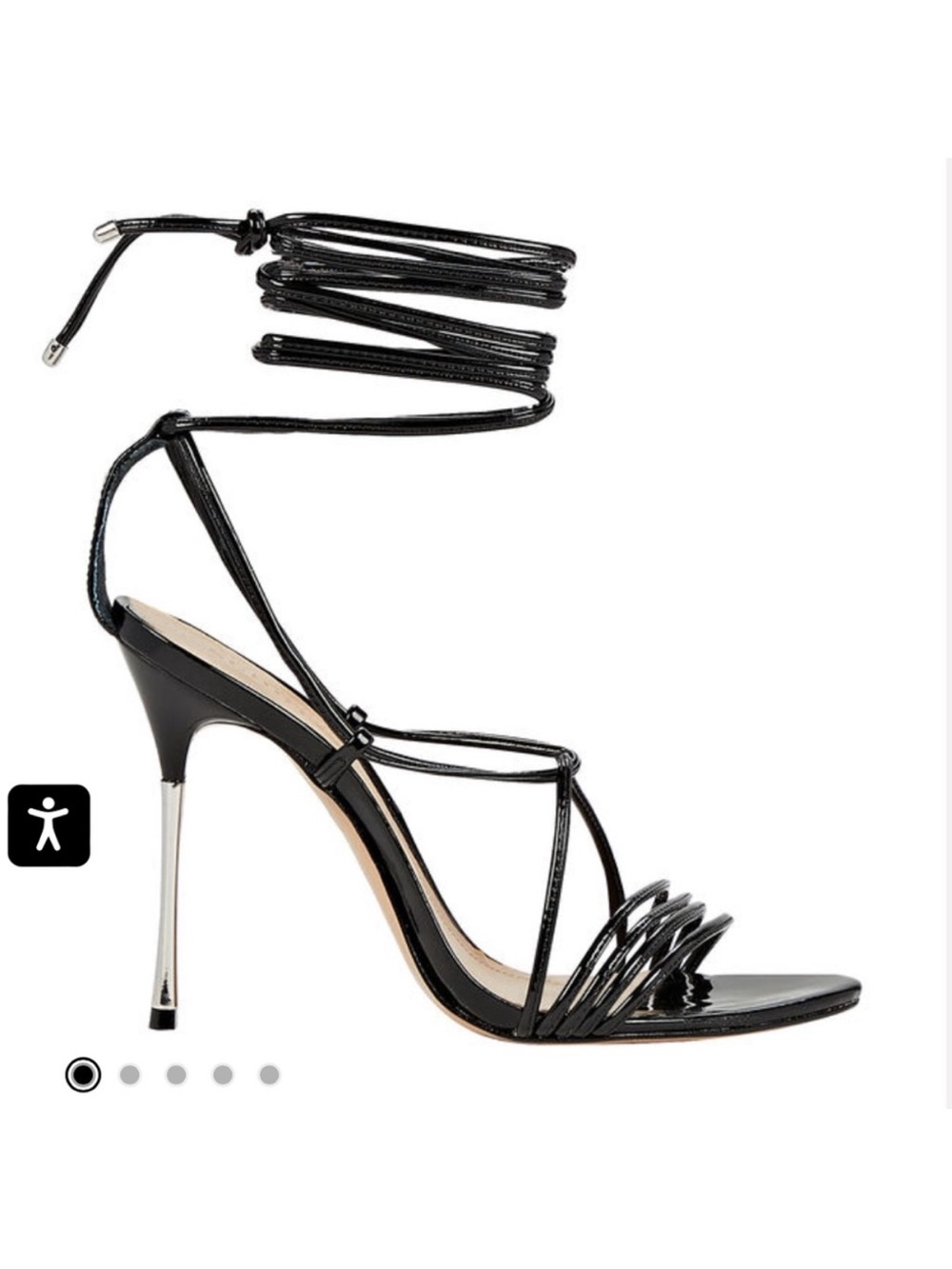 Schutz Adeline Patent Sandal